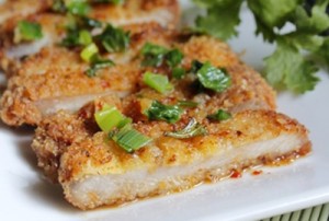 Ngon miệng với Thịt lợn chiên giòn tẩm mật ong